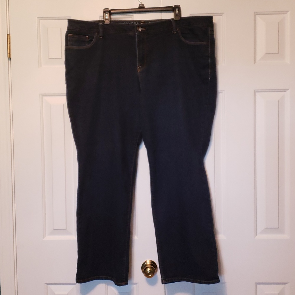 SONOMA Mid-Rise Bootcut Dark Wash Jeans